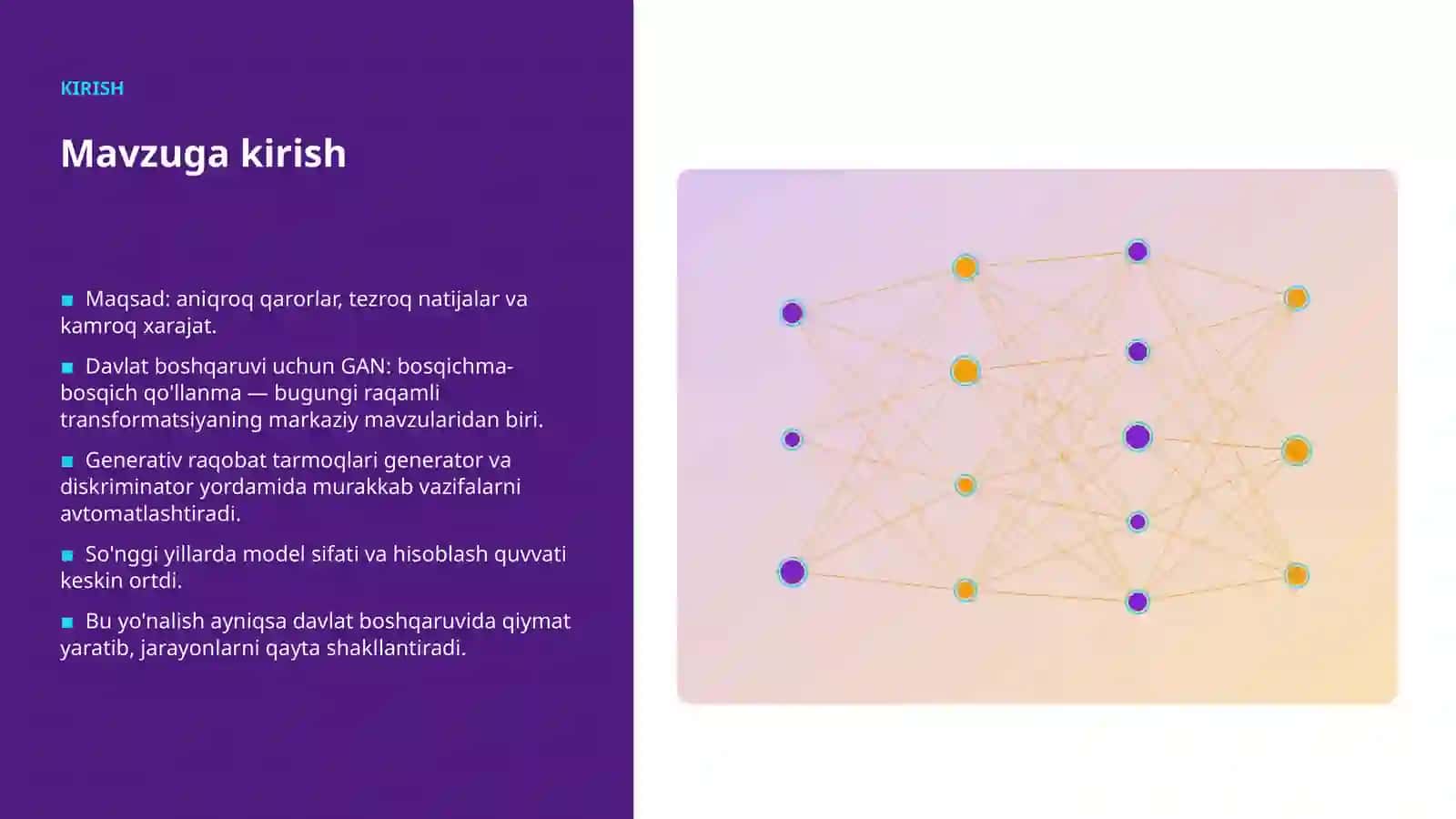 Davlat boshqaruvi uchun GAN: bosqichma-bosqich qo'llanma 3