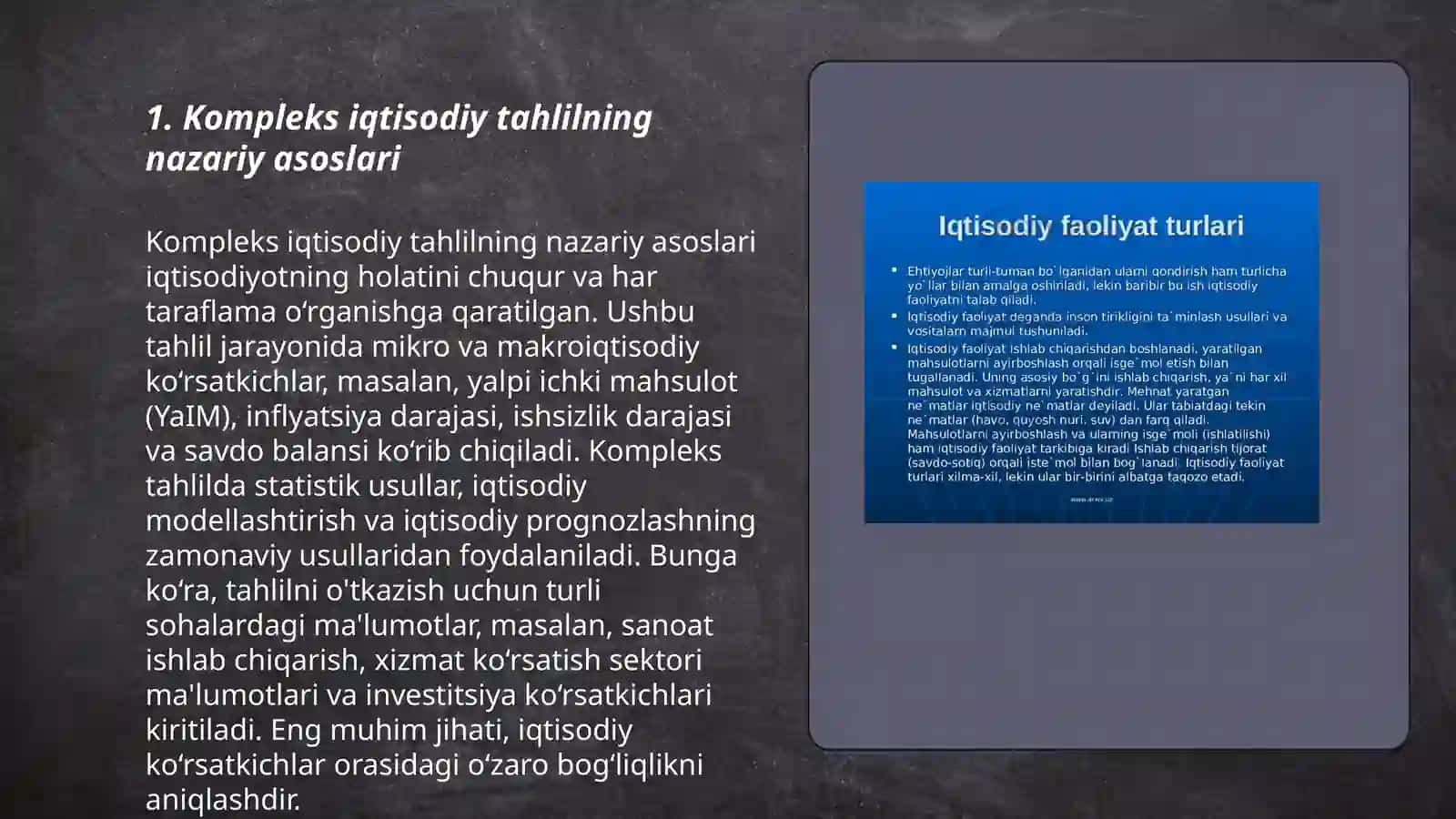Kompleks iqtisodiy tahlil 3