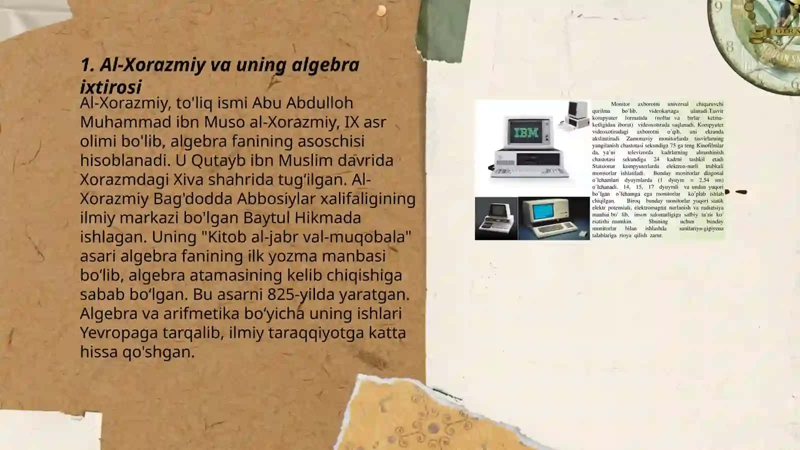 Al-Xorazmiy va uning algebra ixtirosi 3