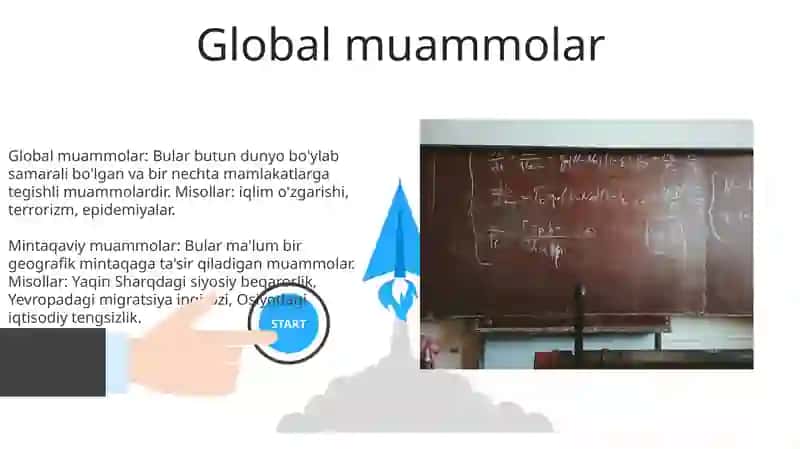 Global, Regional, Lokal Muammolar 3