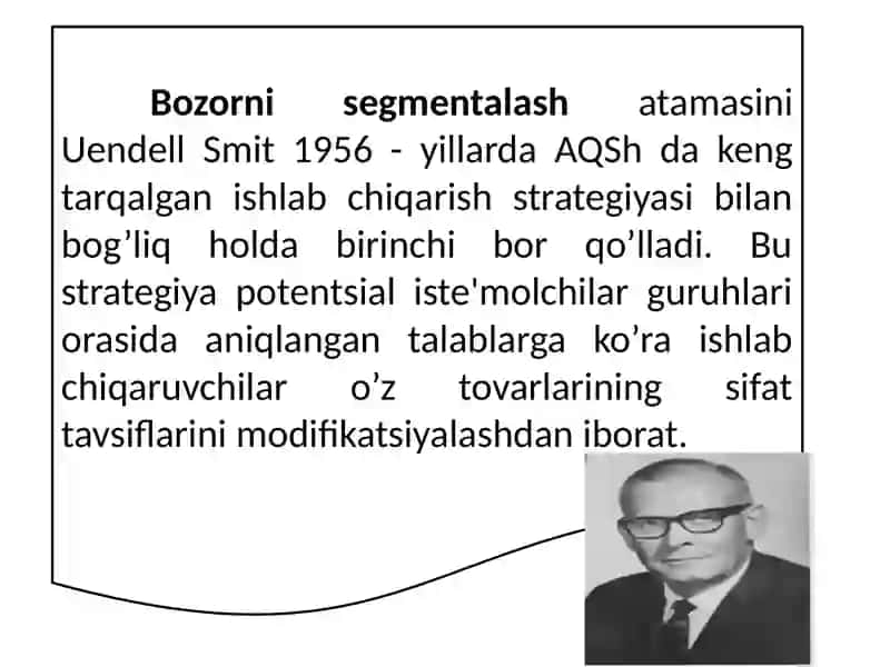 Bozorsegmentatsiyasivatovarnibozordapozitivlashtirish 3