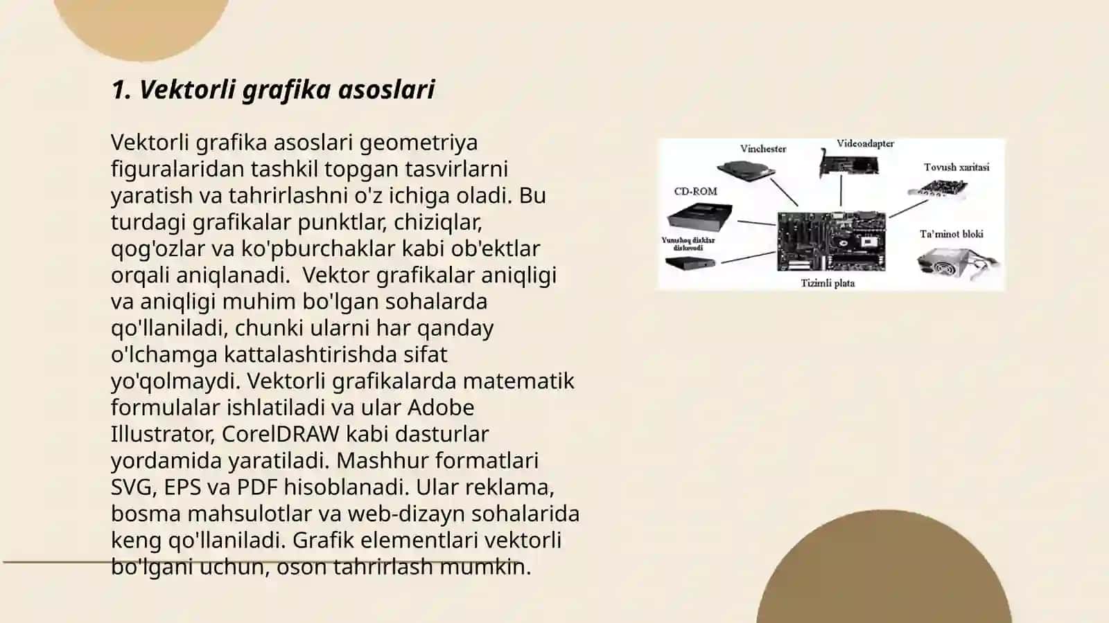 Vektorli grafika asoslari 3