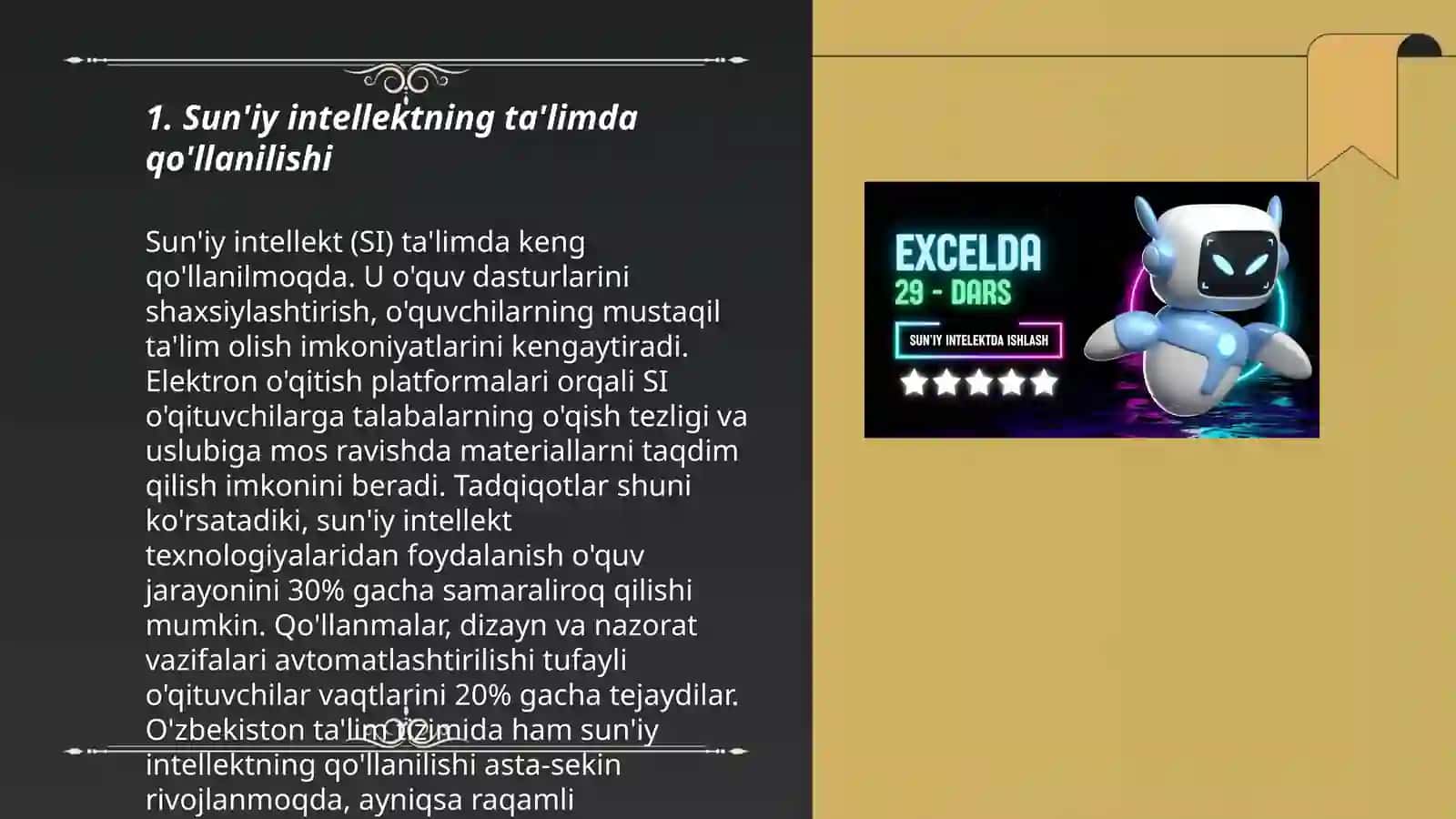 Chatgpt suniy intelekt qollanilishi va ahamyati 3