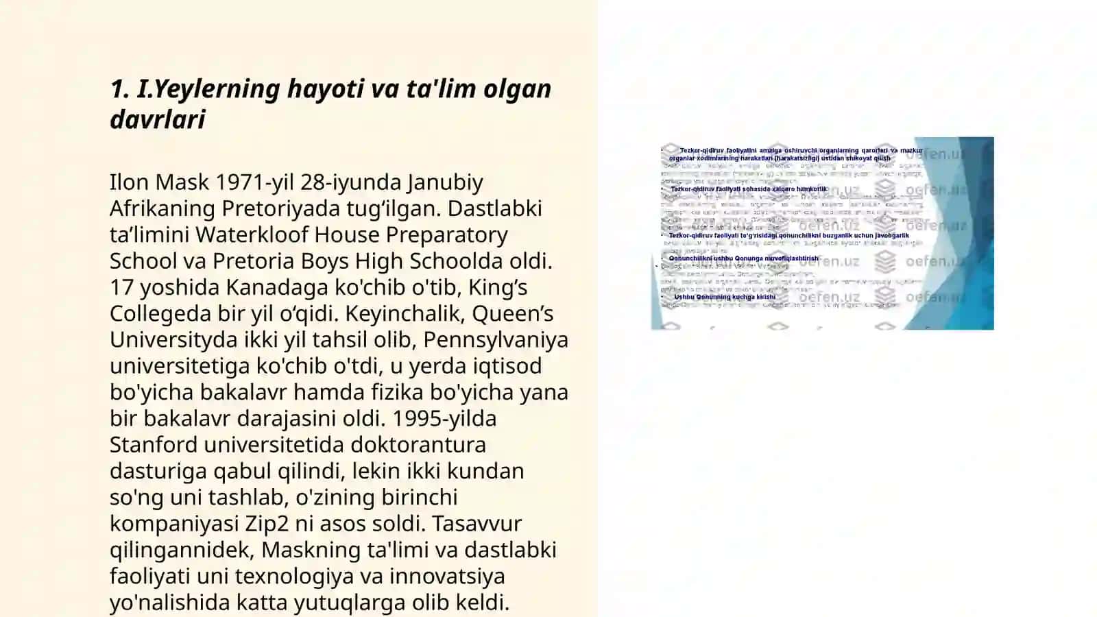 I.Yeyler, I.Venn, R.Dekard hayoti va ilmiy faoliyatini oʻrganish 3