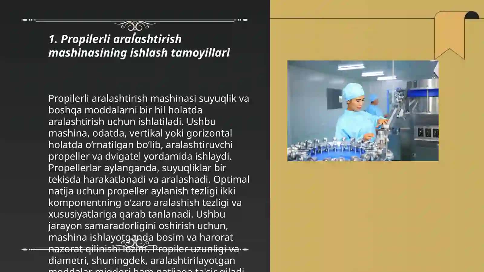 Oziq ovqat sanoatida propilerli aralashtirish mashinasi 3