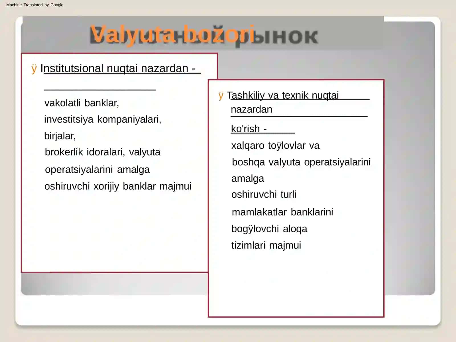 Valyuta bozori 3