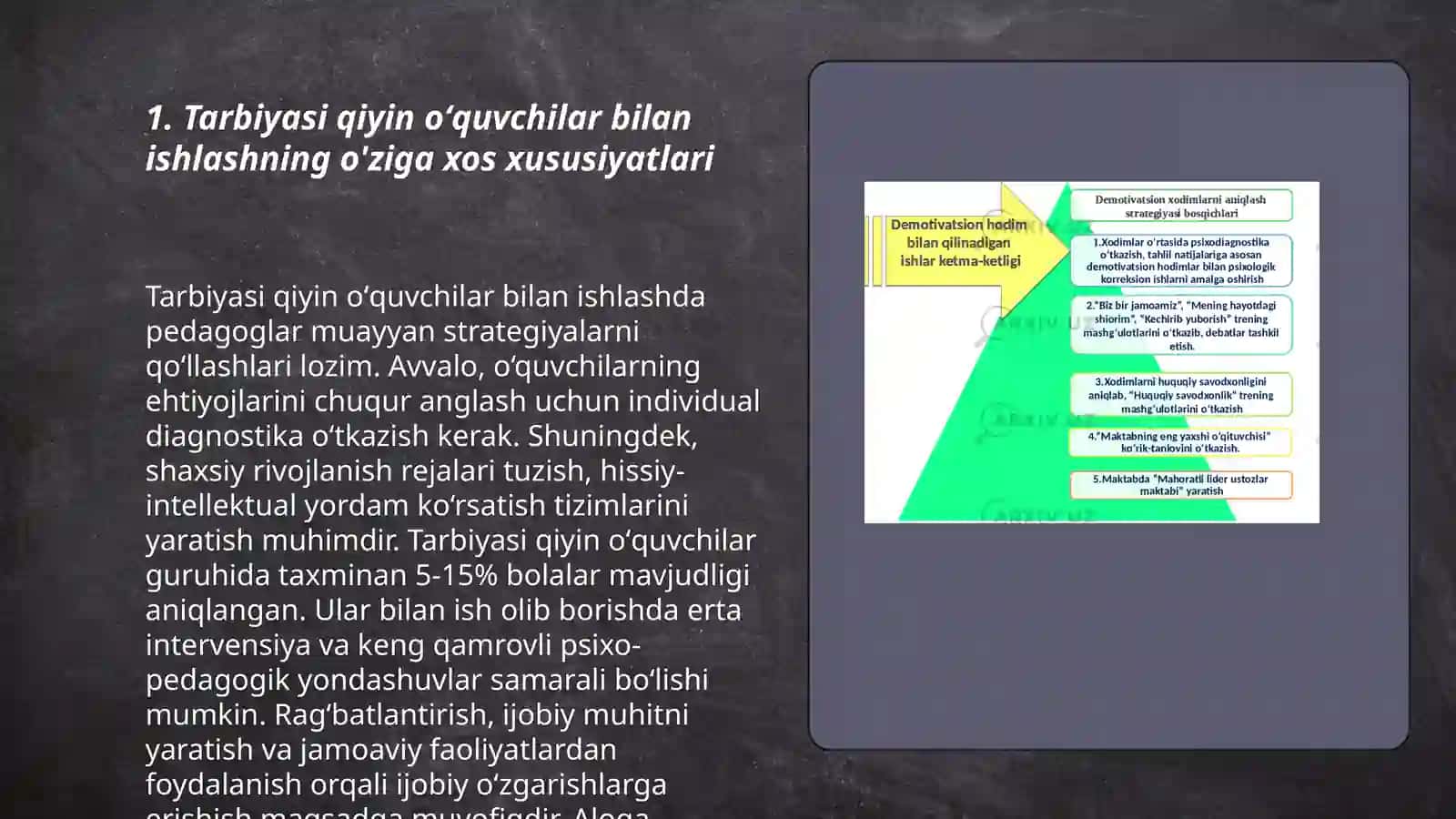 Tarbiyasi qiyin oʻquvchilar bilan ishlashning psixologik asoslari 3