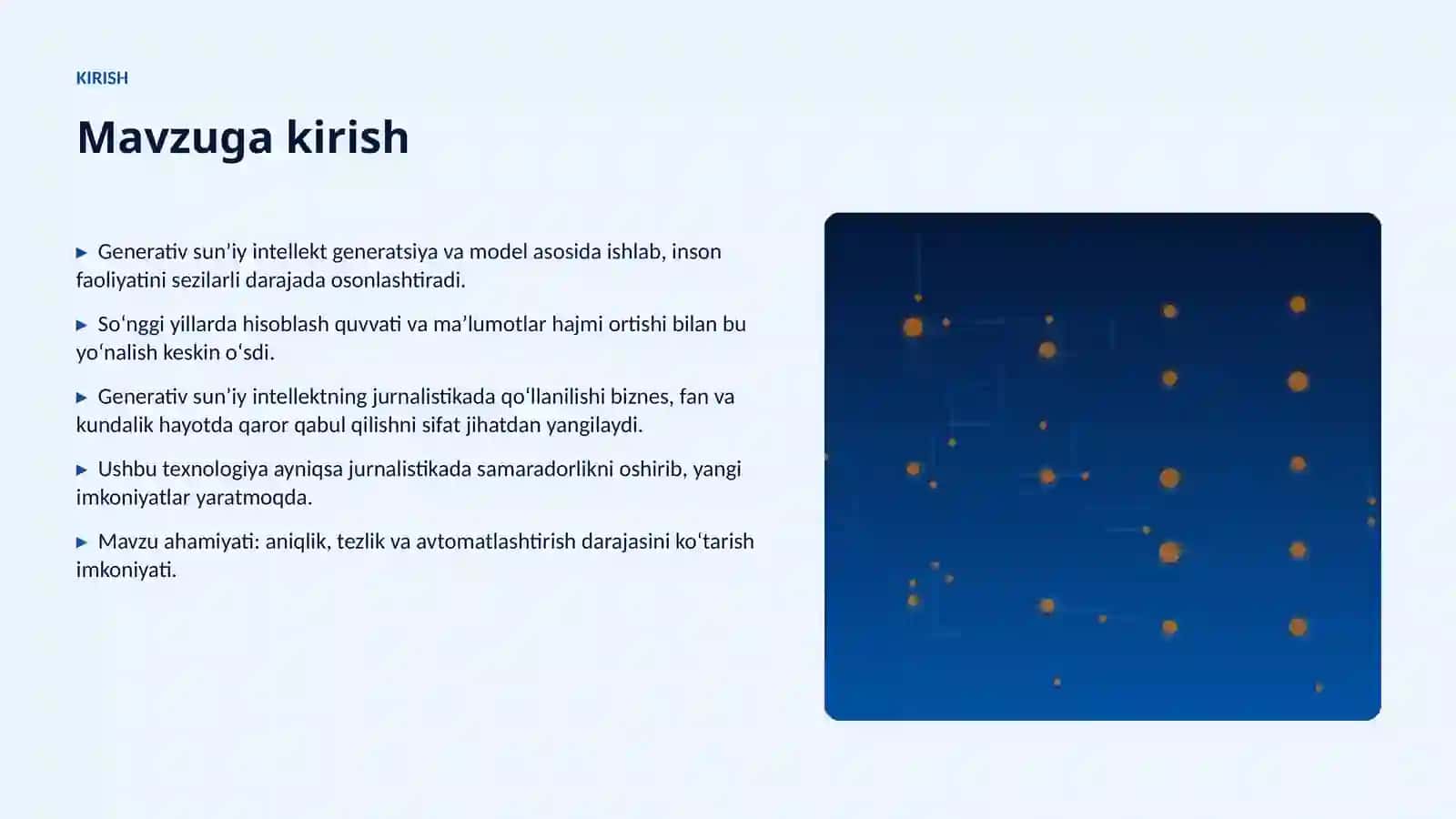 SUNʼIY INTELLEKT • PROFESSIONAL TAQDIMOT 3