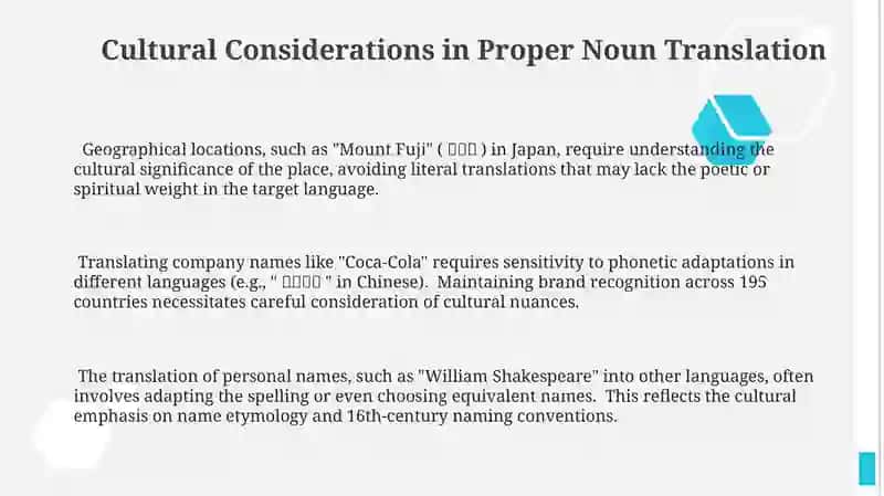 Challenges in Translating Proper Nouns 3