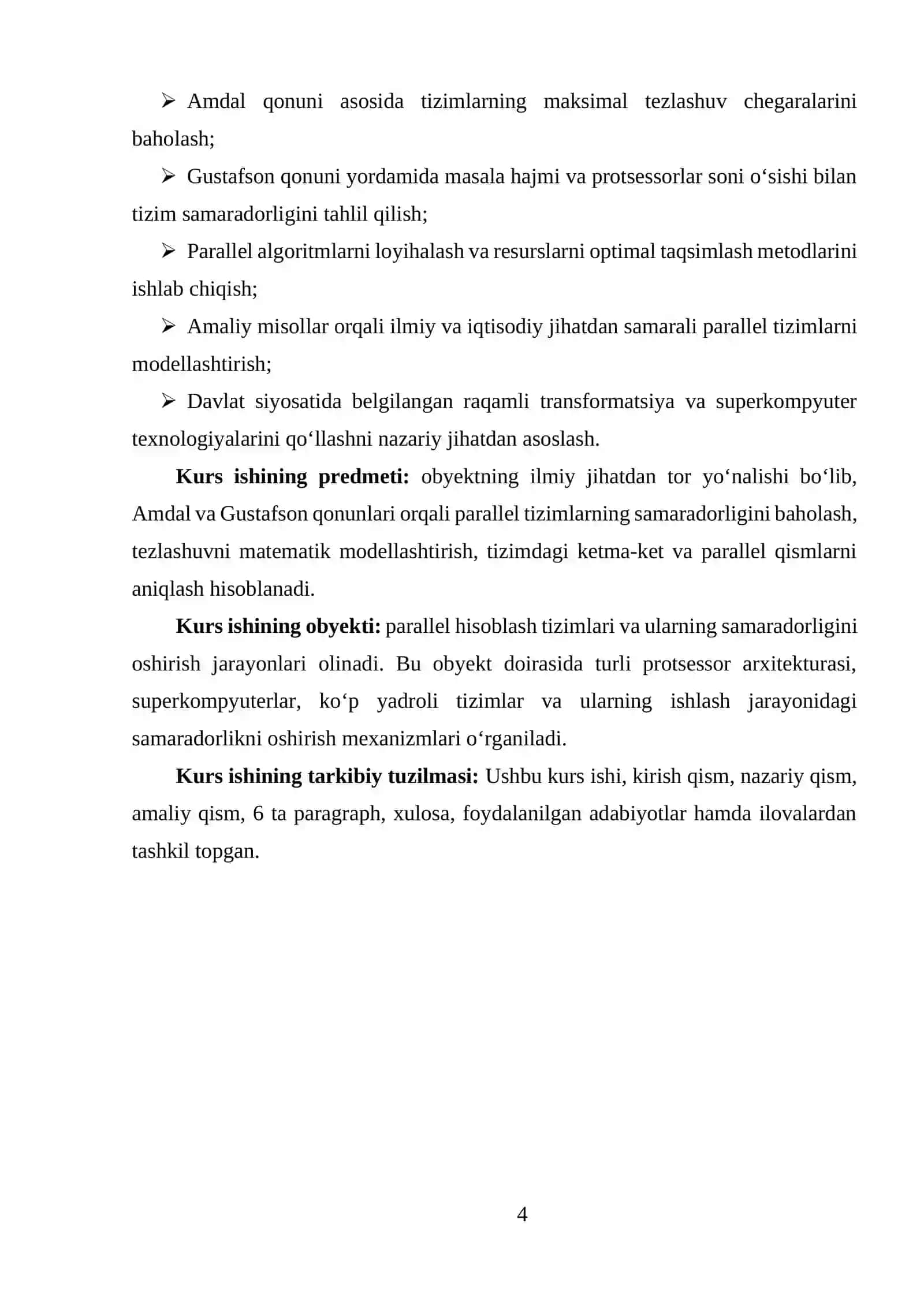 PARALLEL DARAJASINI BAHOLASHNING NAZARIY ASOSLARI 3