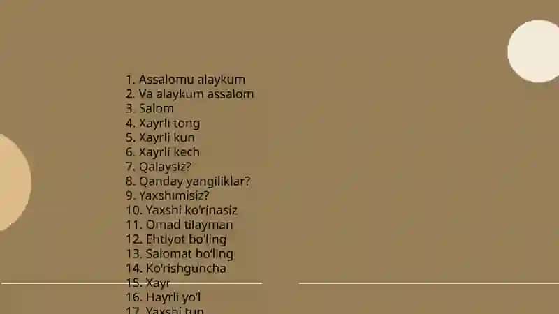 Qaraqalpaqsha turaqlı soʻzlerge 50 ibora 3