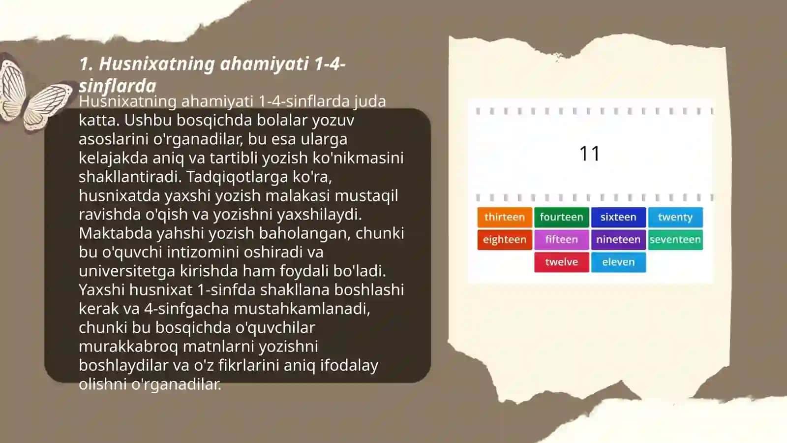 Husnixat daqiqalarini rejalashtirish va uning tahlili 3