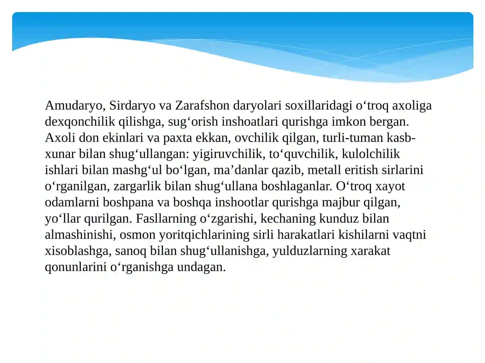 IX-XI asrda Musulmon Uyg’onish davri. Sharq allomalarining dunyo ilmiy tafakkuri taraqqiyotiga qo’shgan hissasi. 3