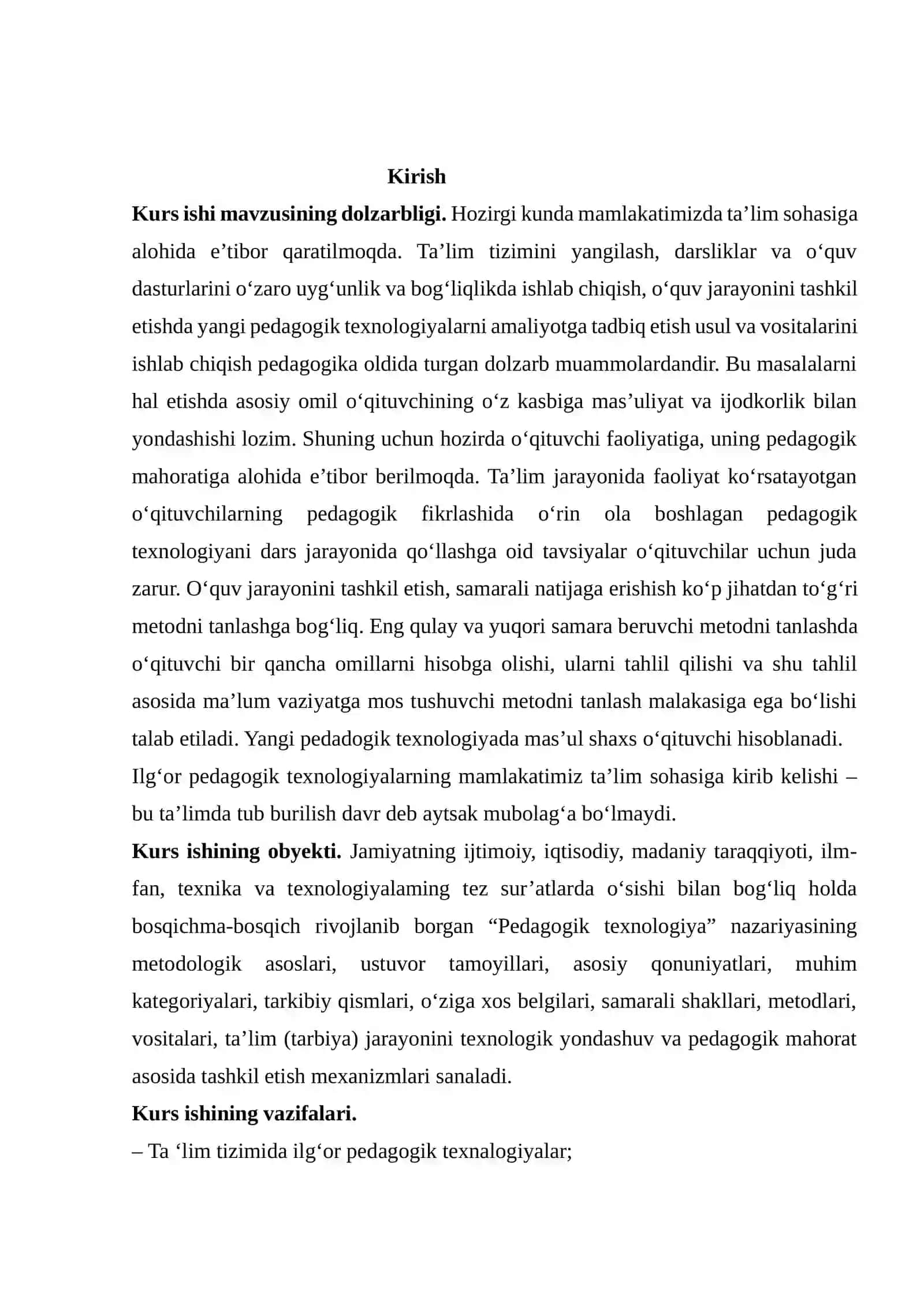Ilg‘or pedagogik texnologiyalarning turlari va mazmuni (ona tili darslari misolida) 3