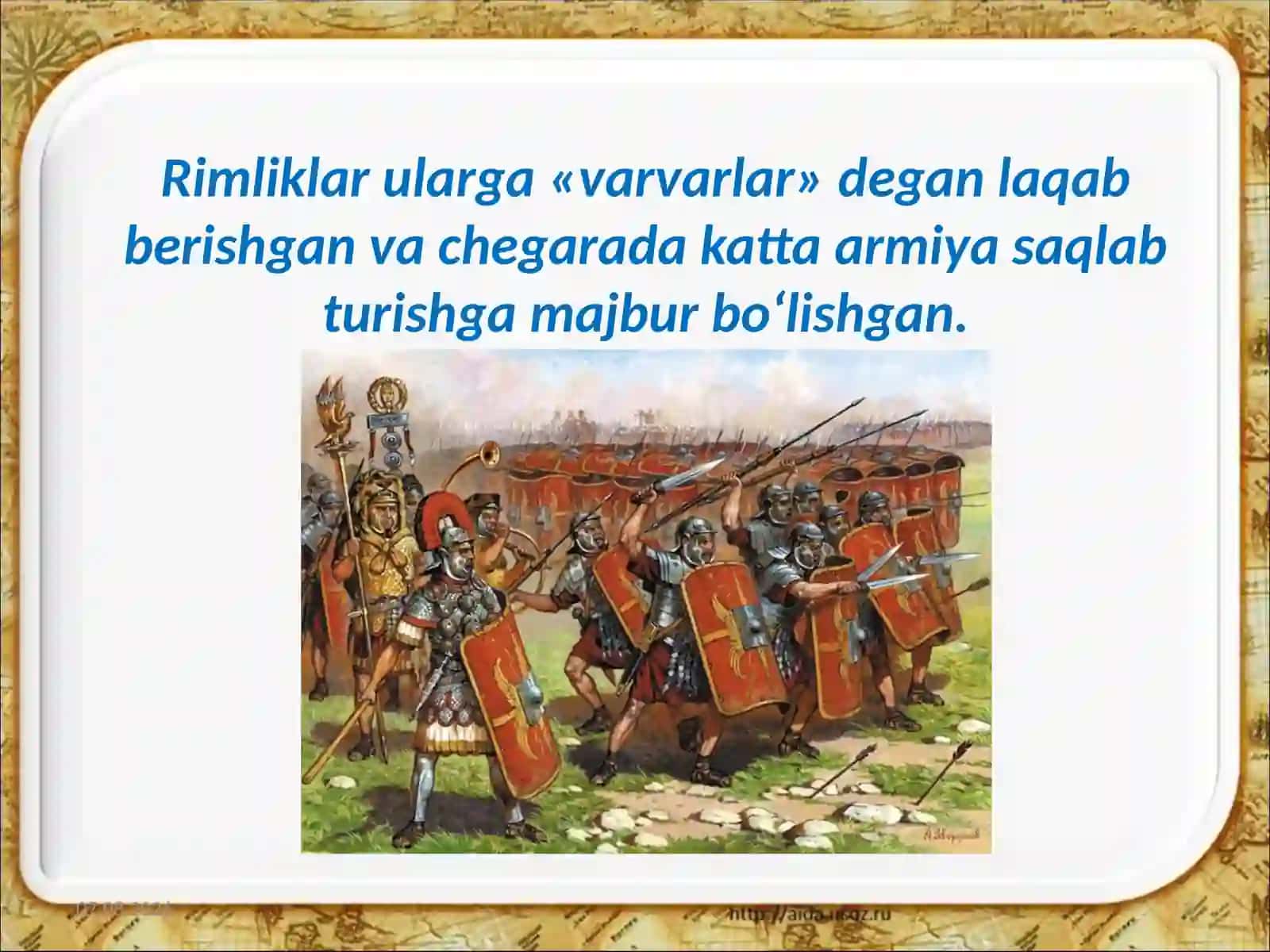 Rim imperyasining g'arbiy va sharqiy qisimga bo'linishi va uning sabablari 3