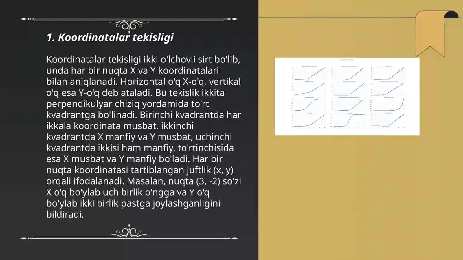 Chiziq va chiziqli grafika 3
