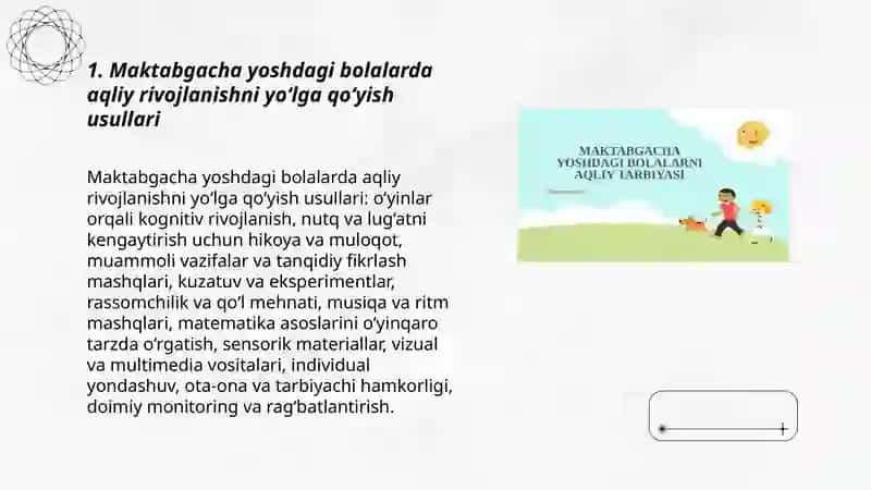 Maktabgacha yoshdagi bolalarning aqliy va axloqiy tarbiyasi 3