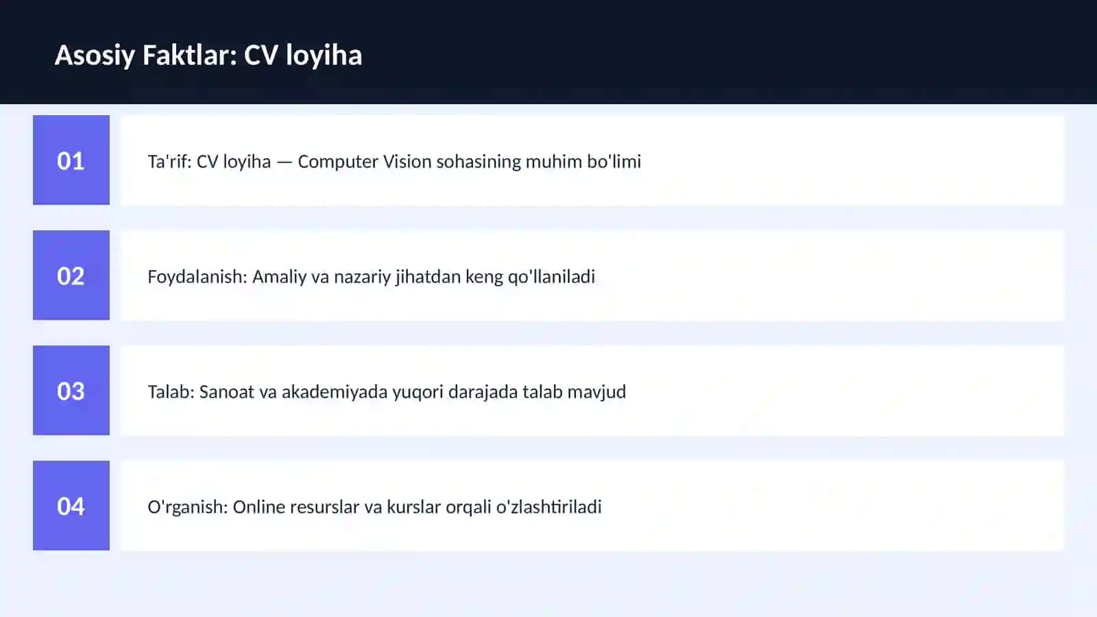 CV loyiha 3