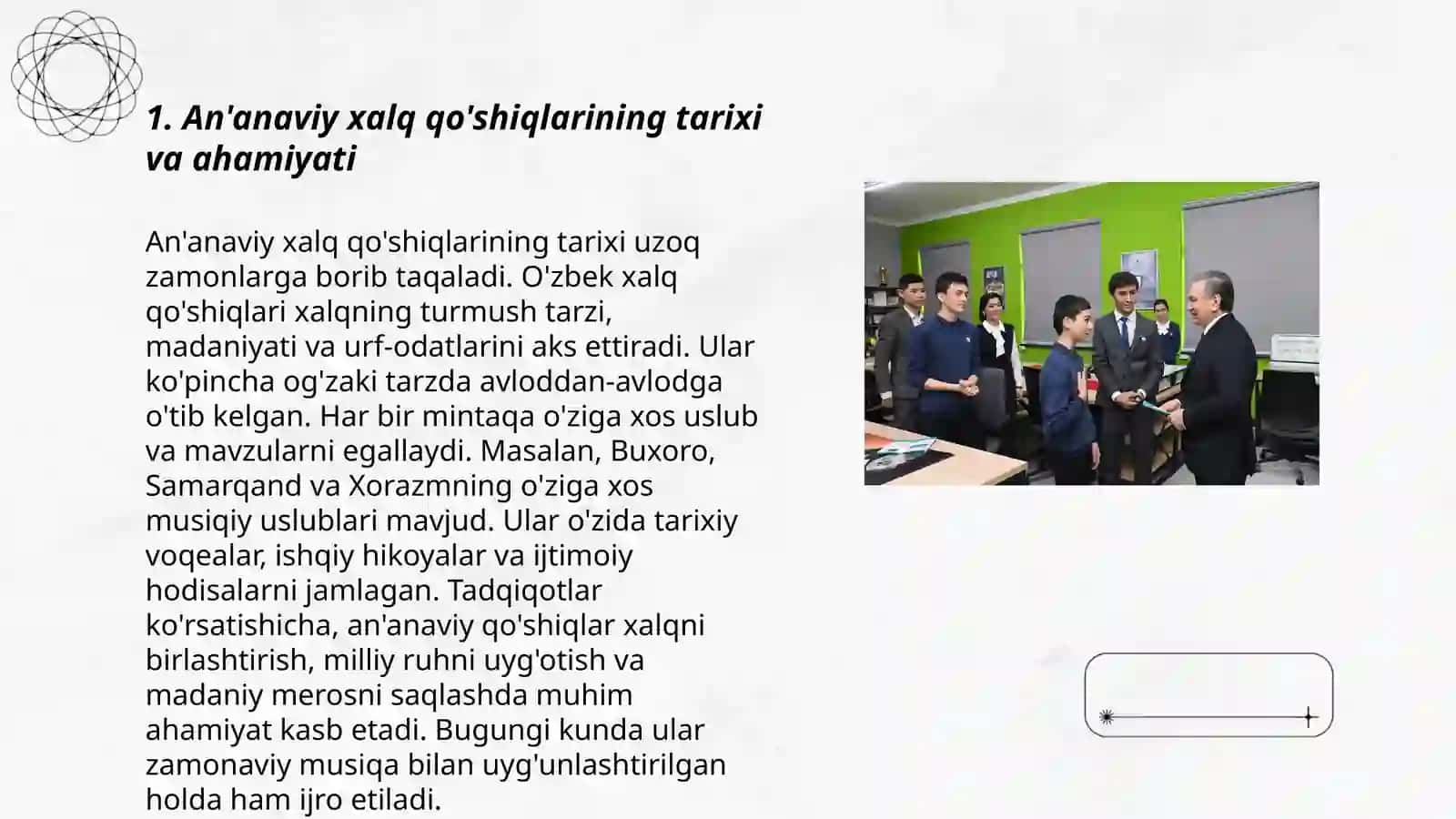 O'zbek xalq musiqa merosini yoshlarga mukkamal orgatish usullari 3