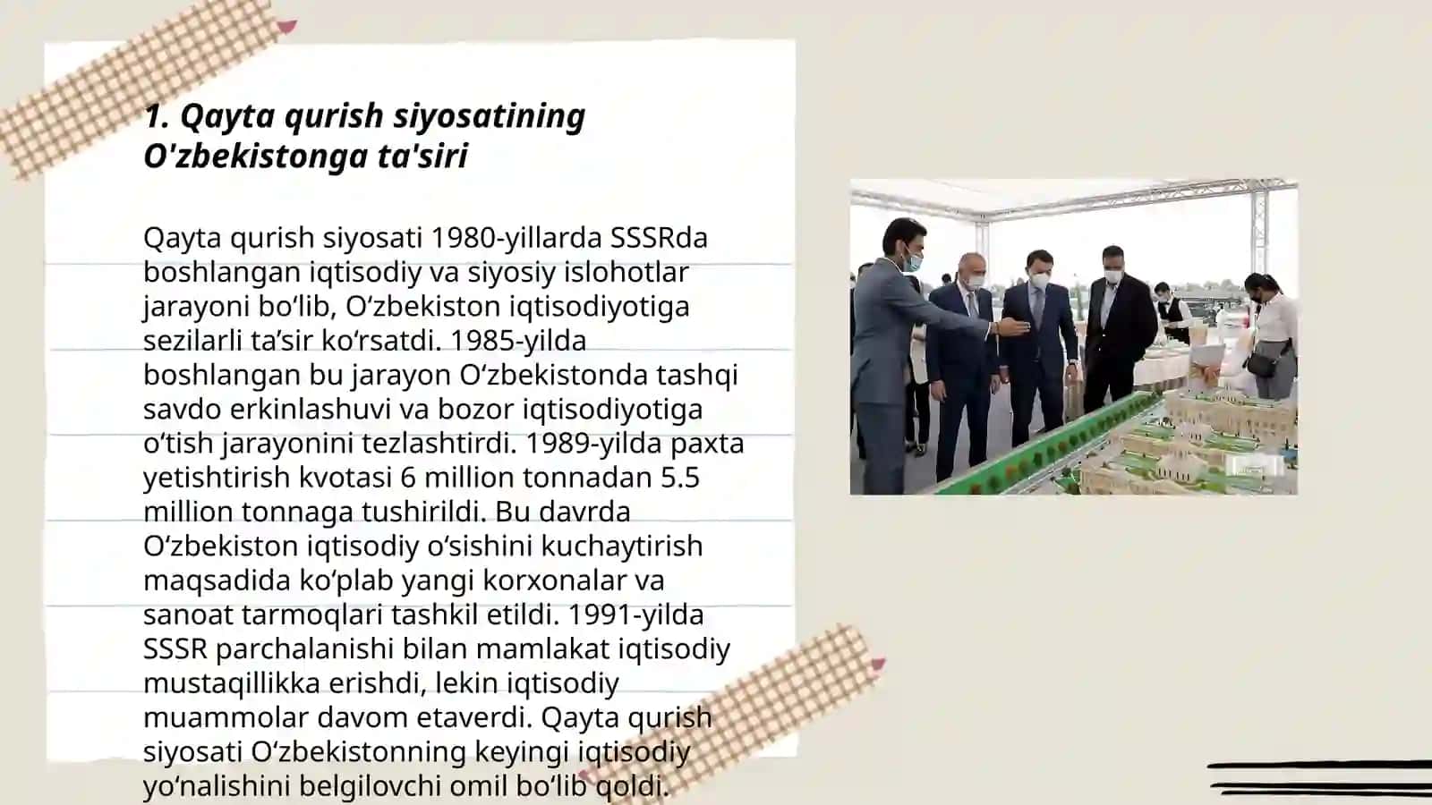 Qayta qurish siyosati 3