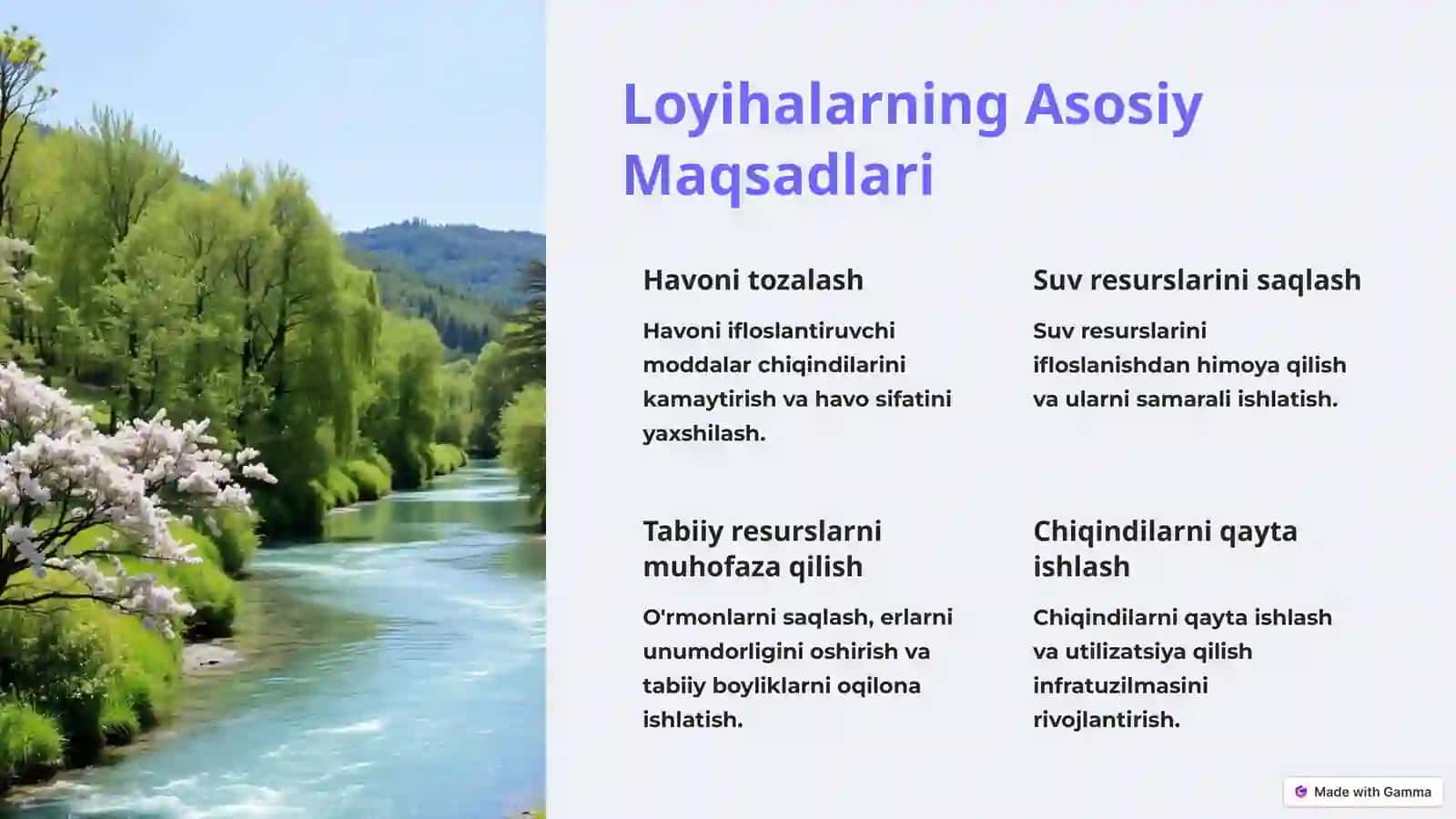 Ekologik muammolar va ularni hal etish zaruriyati 3