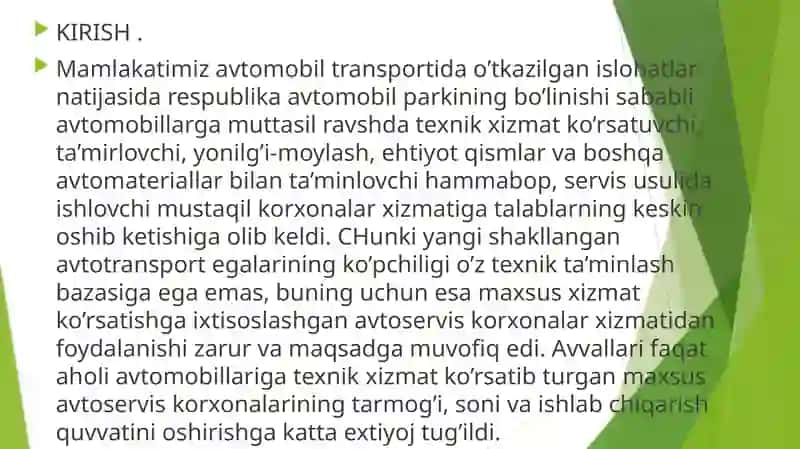 Kuzovlarni ta'mirlash texnologiyalari 3