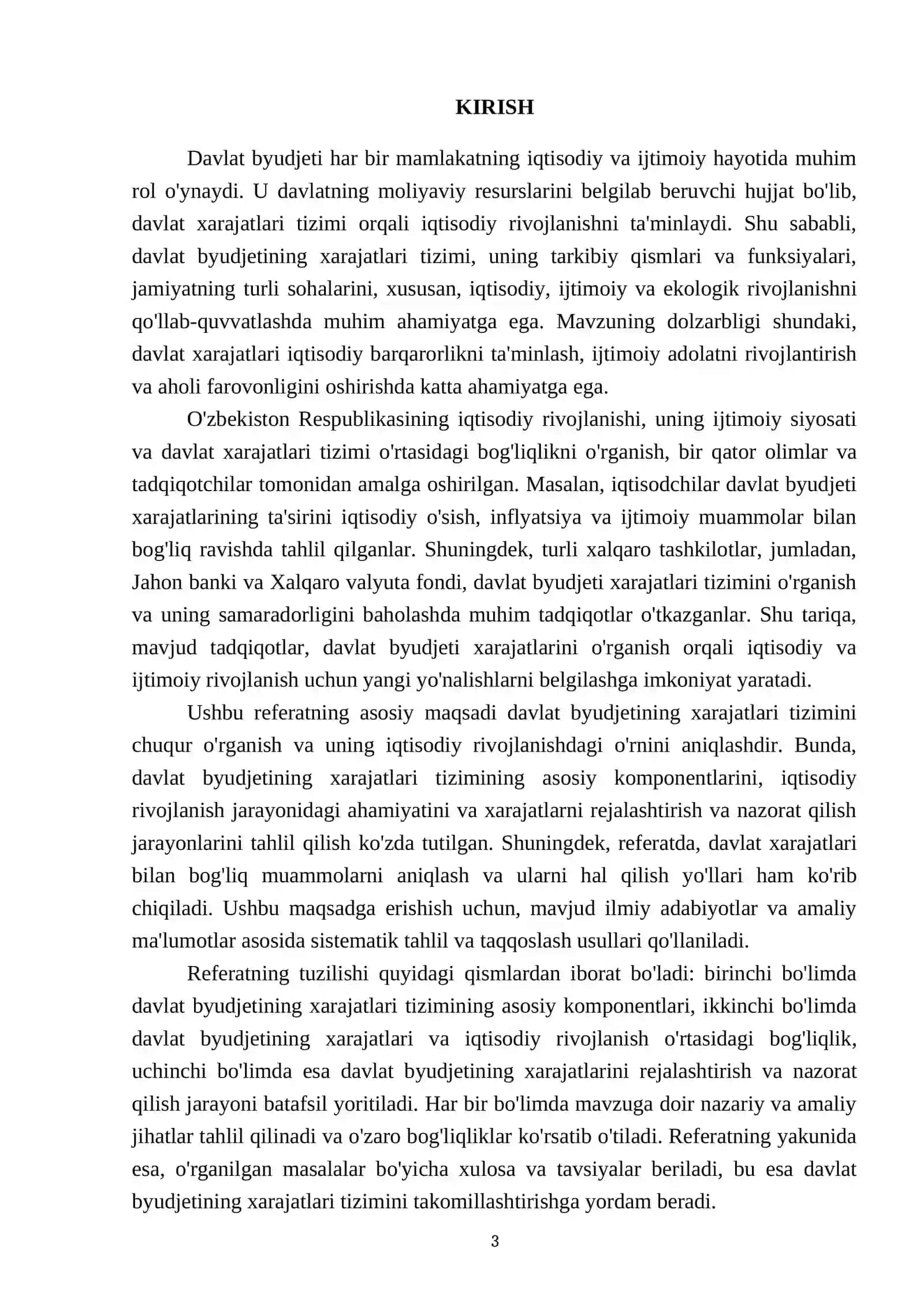 Davlat byudjetining xarajatlari tizimi 3