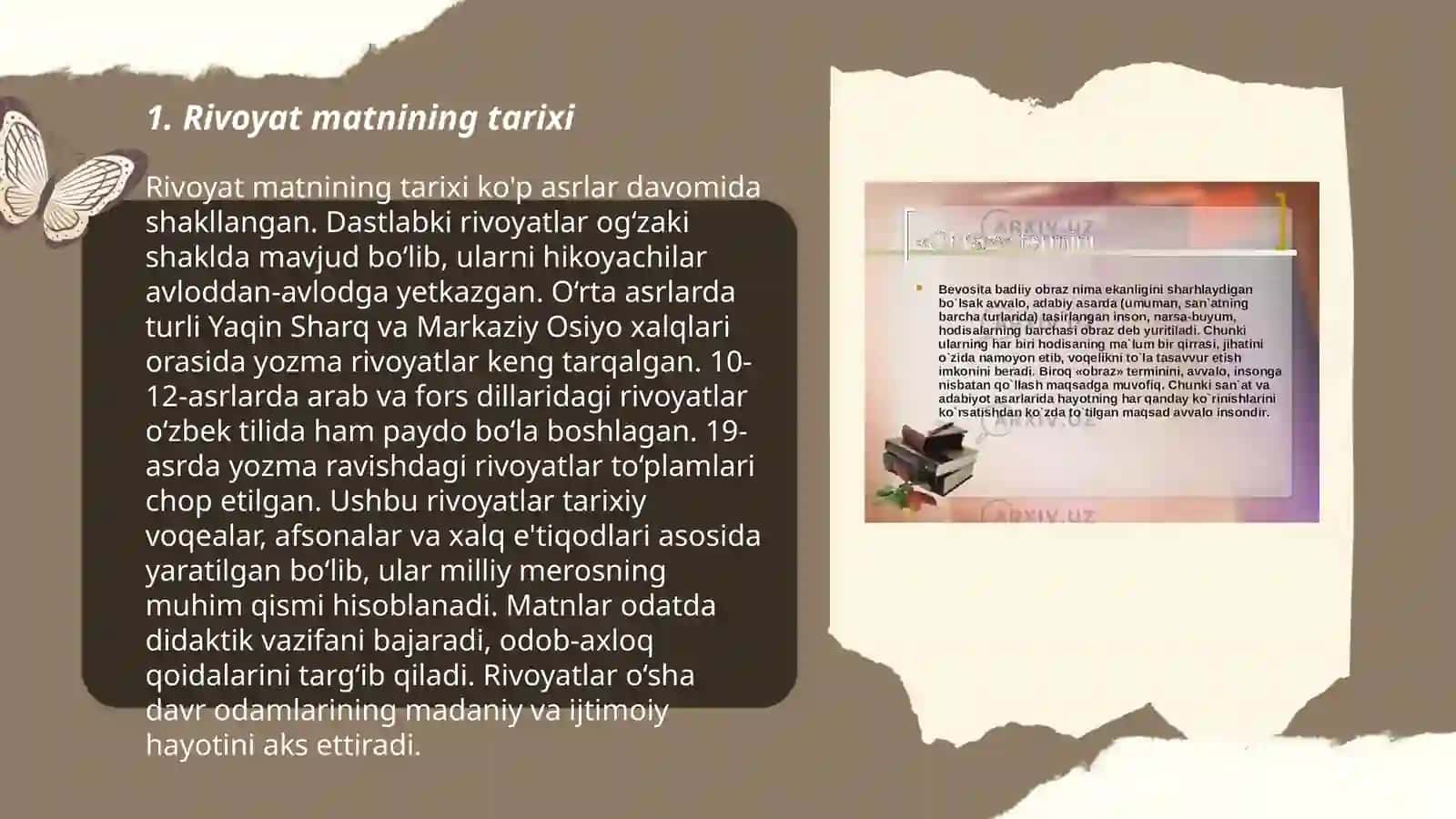 Rivoyat matni va ularni badiiy oʻqish 3