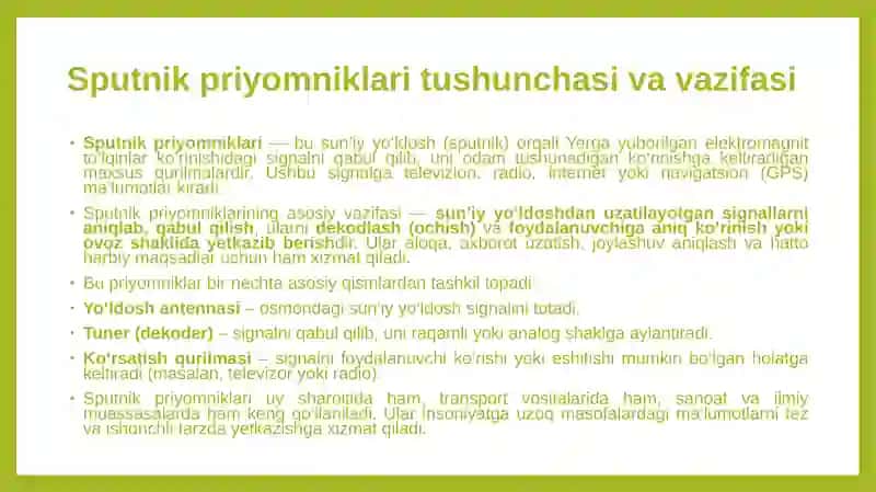 Sputnik priyomniklari 3
