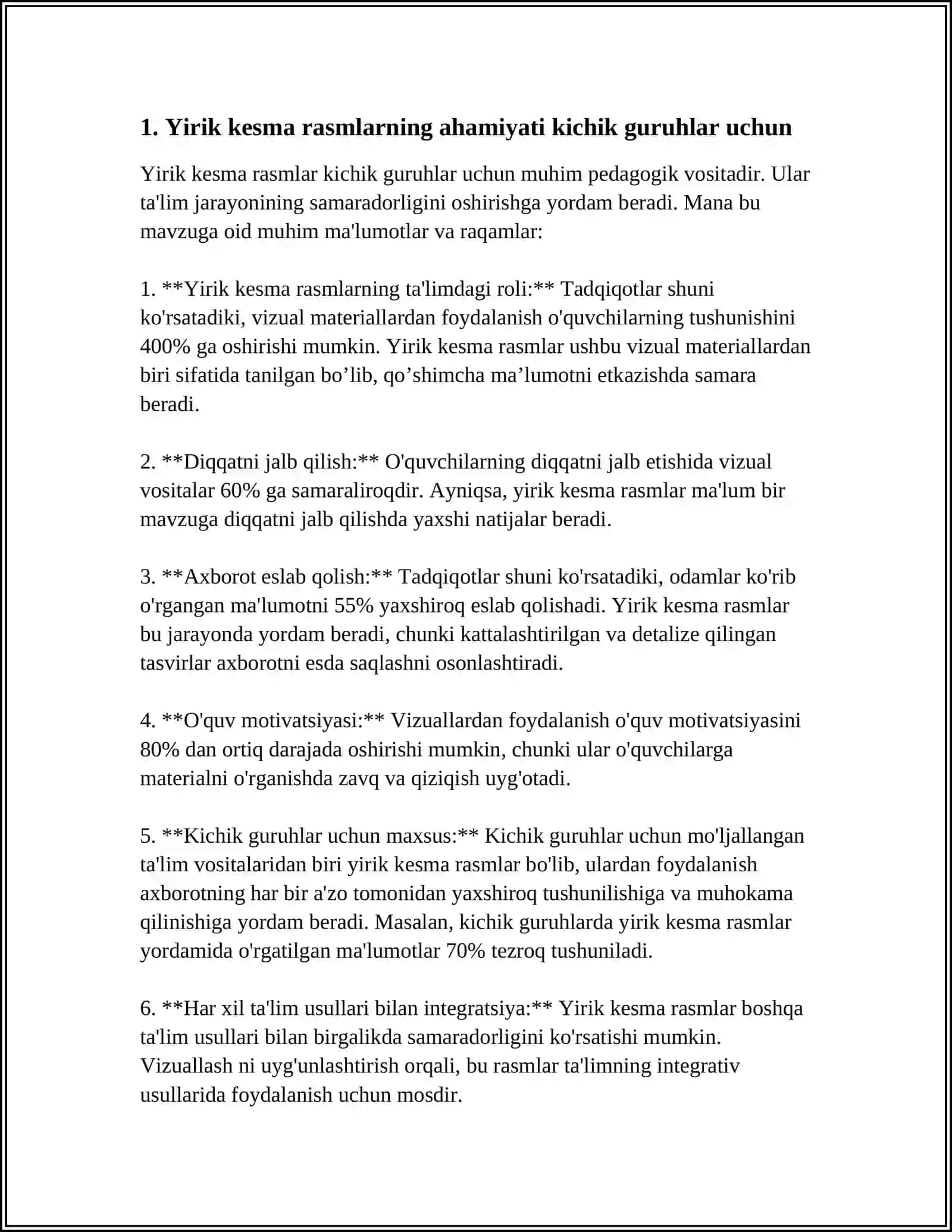 Yirik kesma rasmlar va ularning ta'limiy roli 3