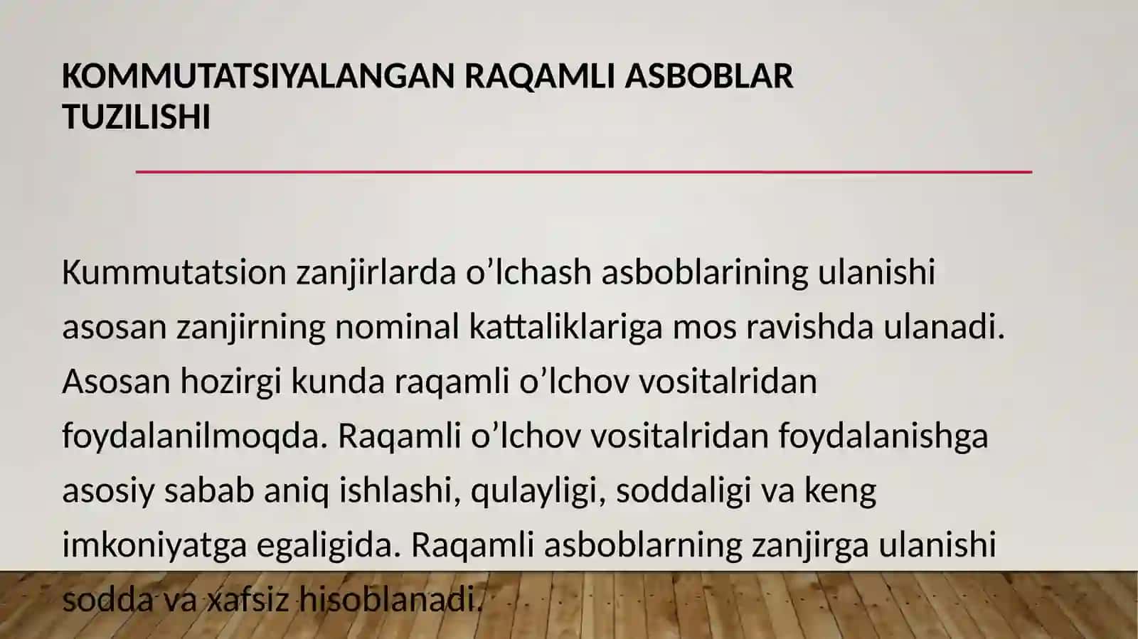 Kommutatsiyalangan Raqamli Asboblar Tuzilishi 3