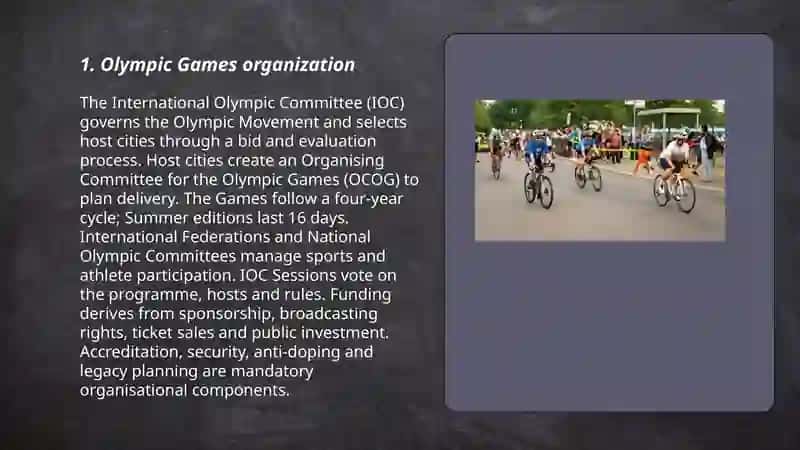 Sport events 3