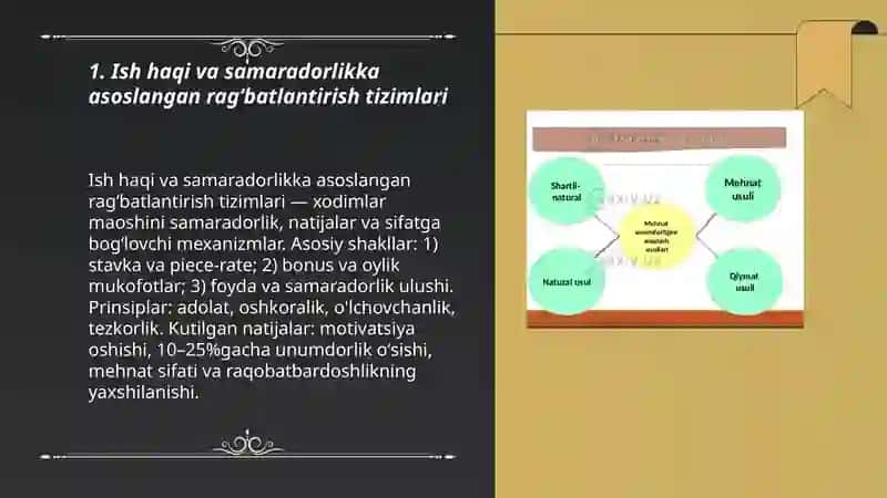 Mehnat unumdorligini oʻsishining iqtisodiy mexanizmlari 3