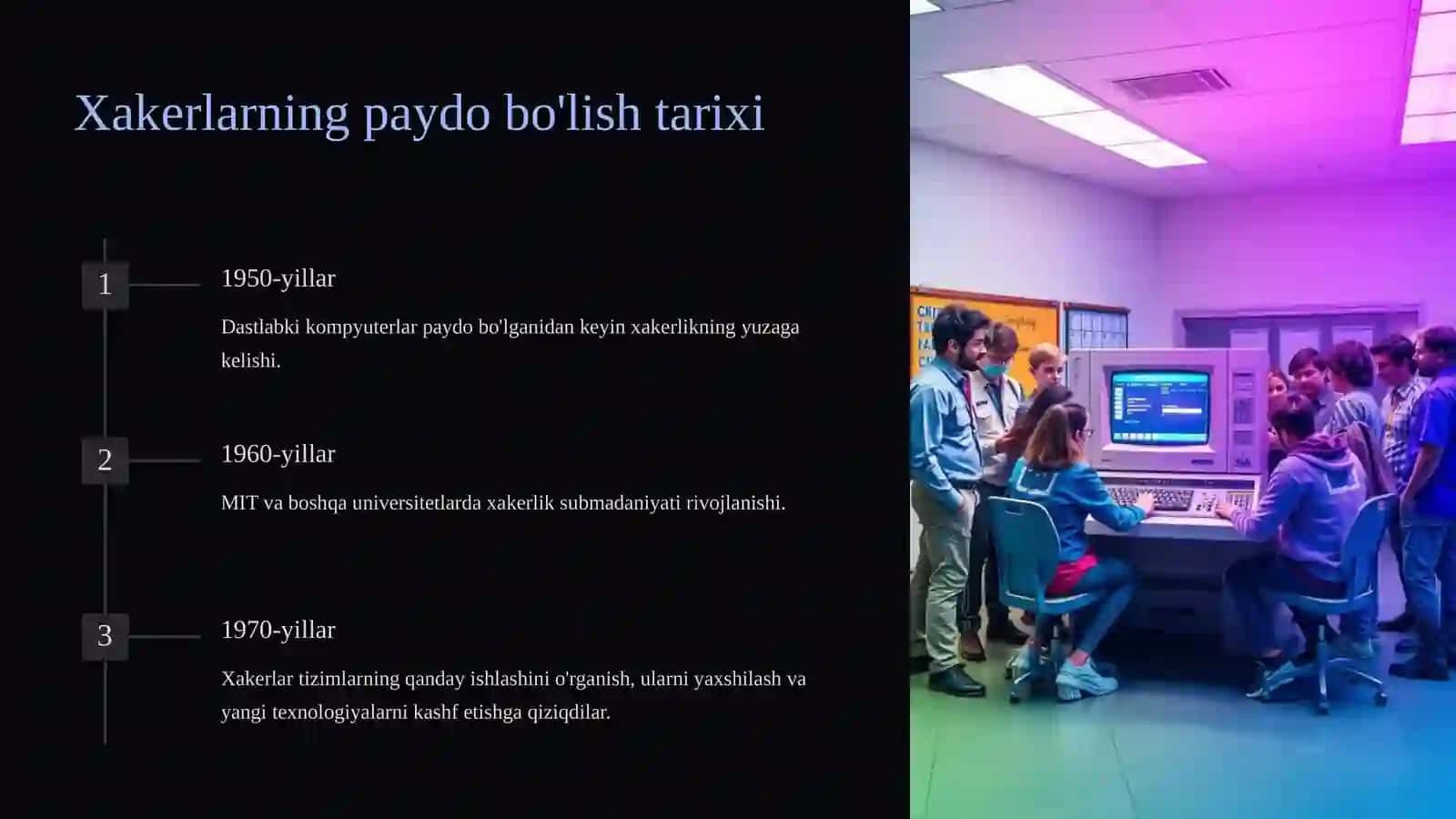 Xakerlarning yuzaga kelish tarixi 3