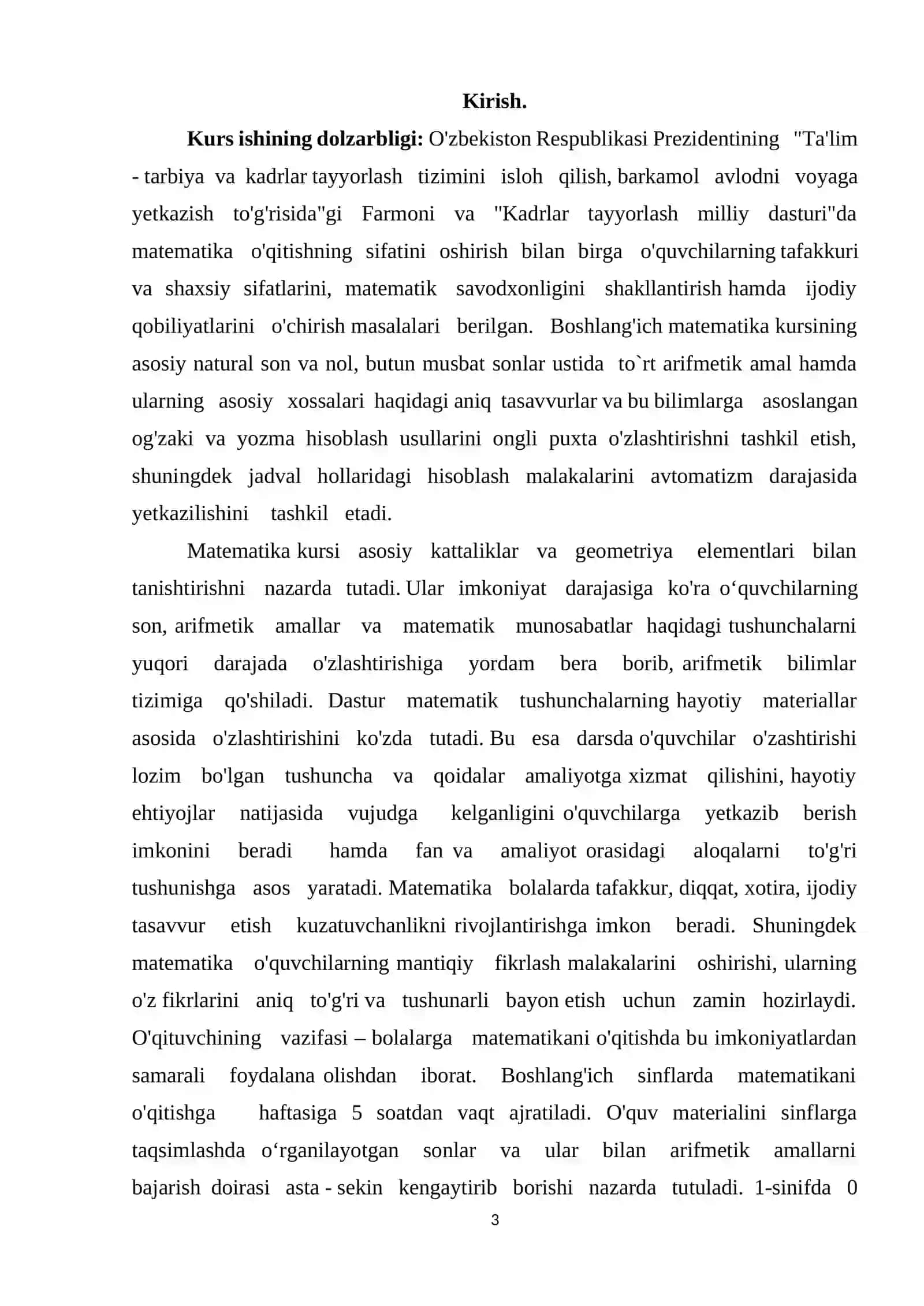Bolalarga butun predmetni teng bo'laklarga bo'lishga o'rgatish 3