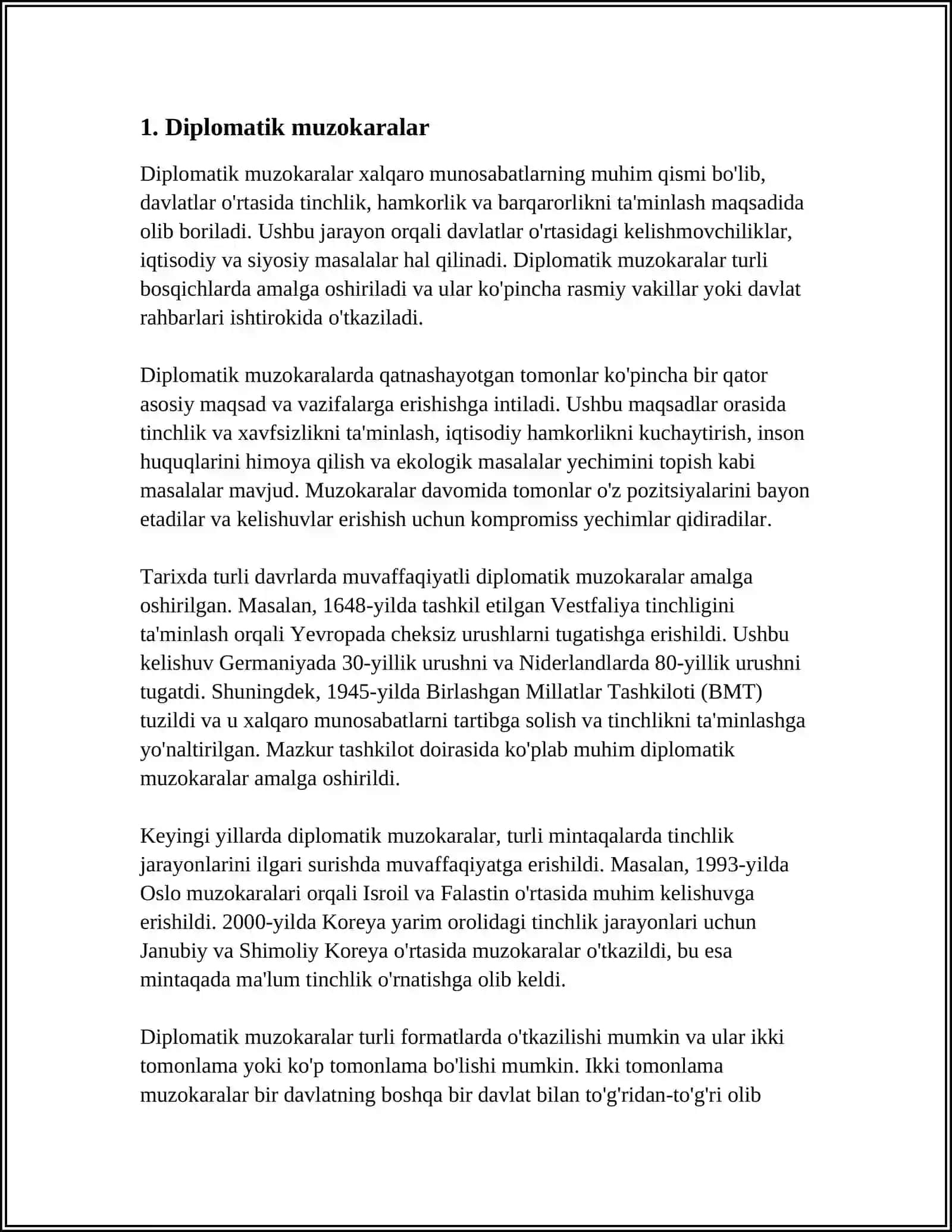 DIPLOMATIYA FAN SIFATIDA 3