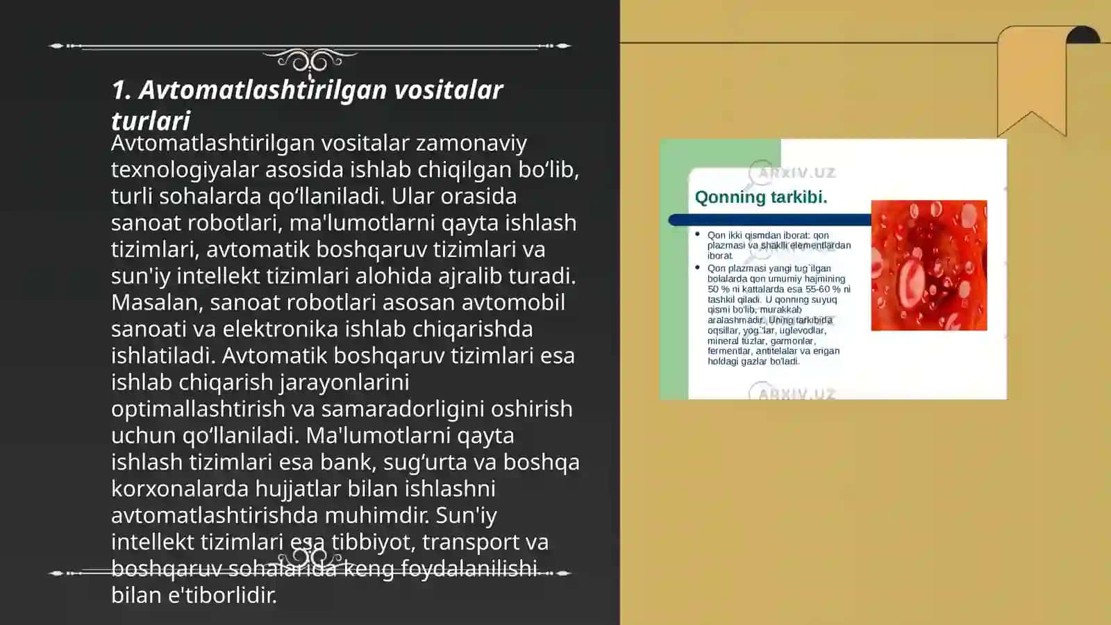 Avtomatlashtirilgan vositalar va shablonlar 3