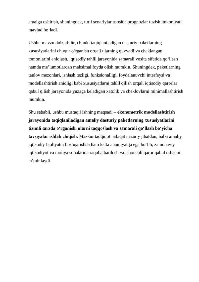 Taqiqlaniladigan amaliy dasturiy paketlar: xususiyatlari 3