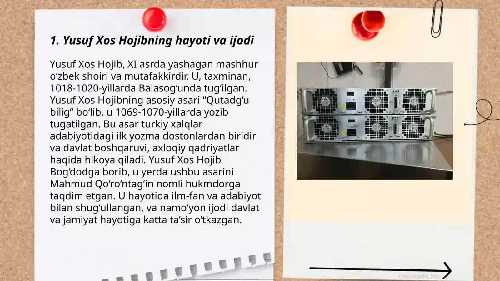 Yusuf xos hojib (21 asr ) “Qutadg’u bilig” 3