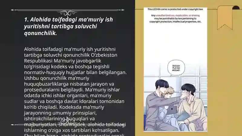 ALOHIDA TOIFADAGI MAʼMURIY ISH YURITUVNI AMALGA OSHIRISH 3