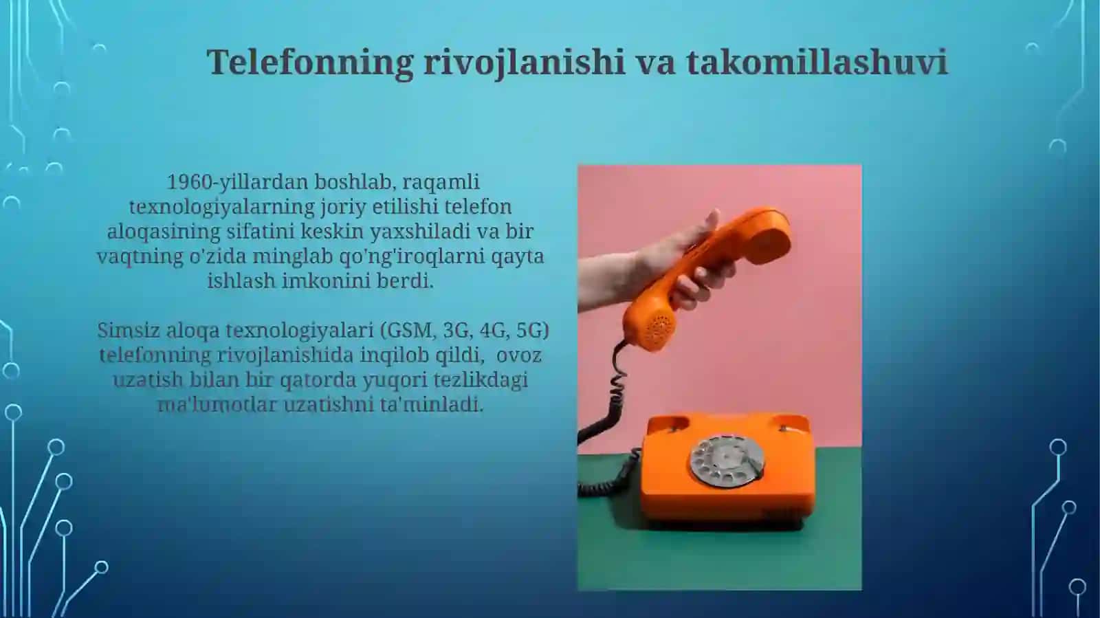 Telefonning kelib chiqish tarixi 3