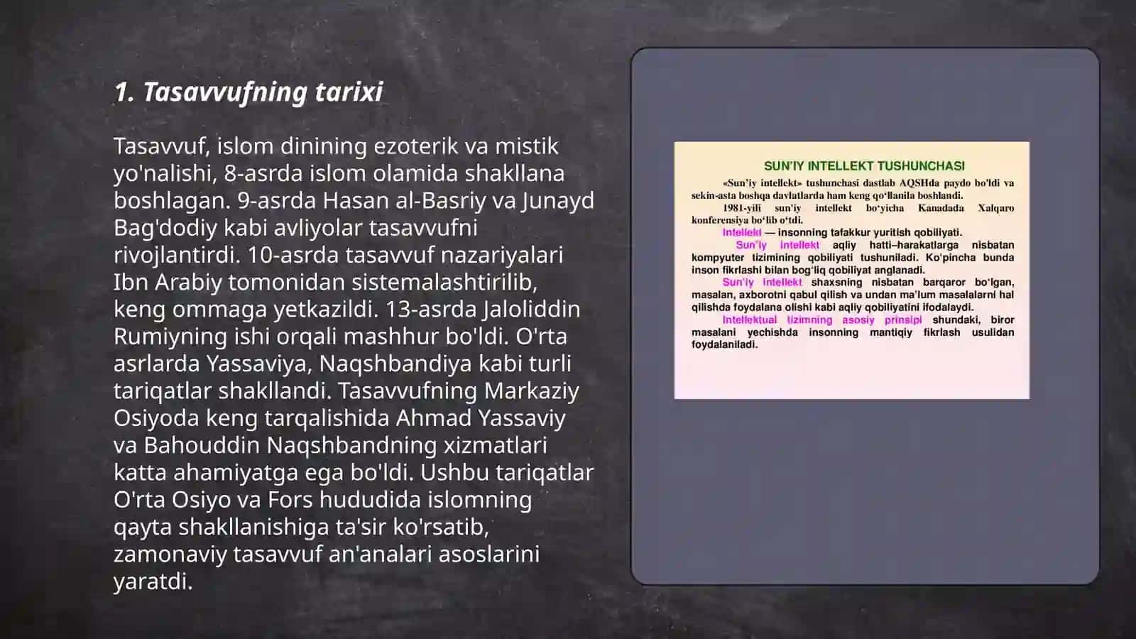 Tasavvuf tushunchasi va uning mohiyati 3