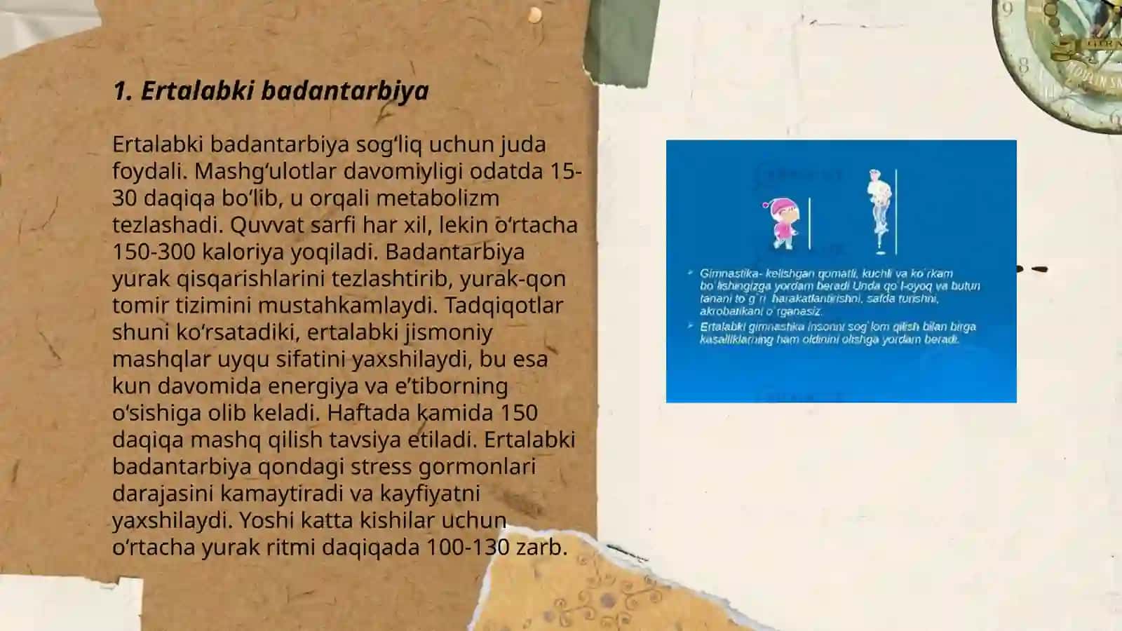 Chiniqish va ertalabki gigiyenik mashqlar 3