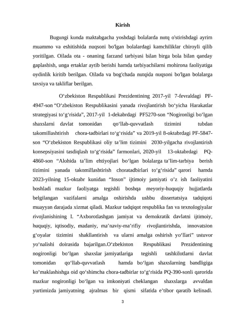 Maktabgacha yoshdagi eshitishda nuqsoni bo’ lgan bolalarni mehnatga  o‘ rgatish tizimdagi dikdatik usullar 3