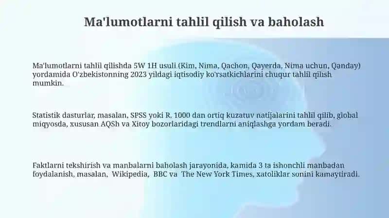 Mustaqil fikrlashni shakllantirish vositalari 3