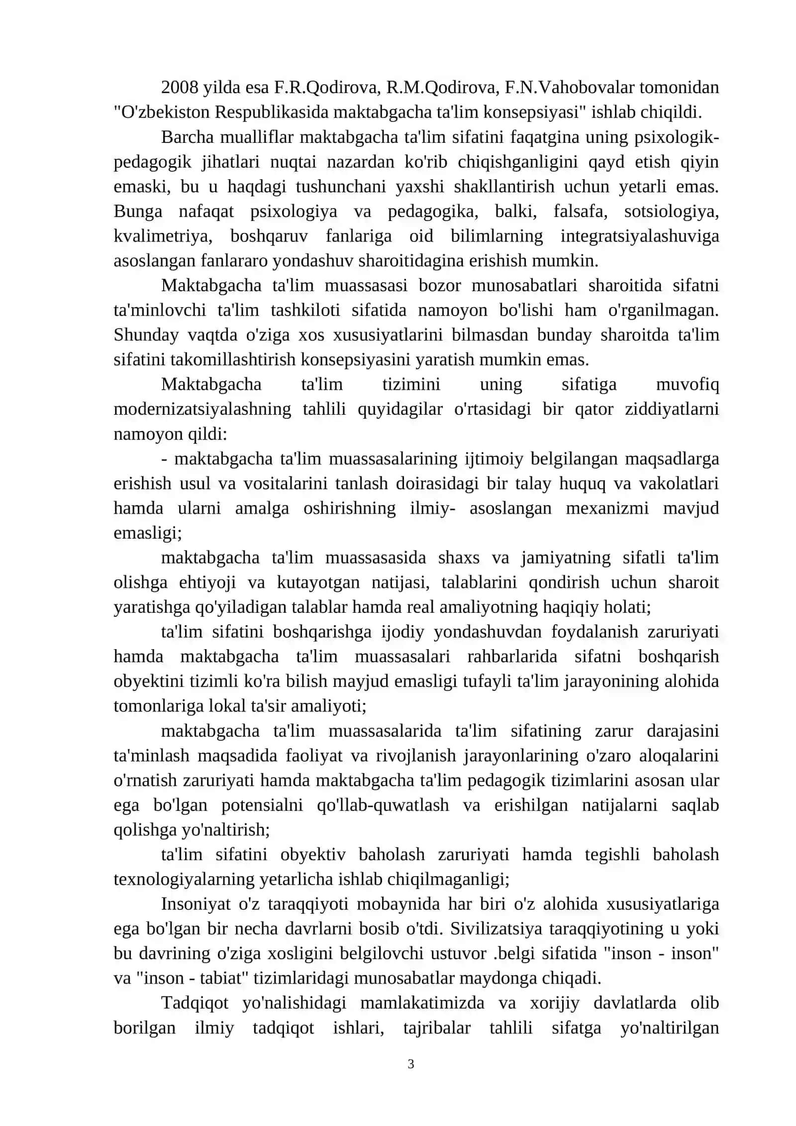 Maktabgacha ta'limni rivojlantirishda xorij tajribalaridan foydalanishning o`ziga xos xususiyatlari 3
