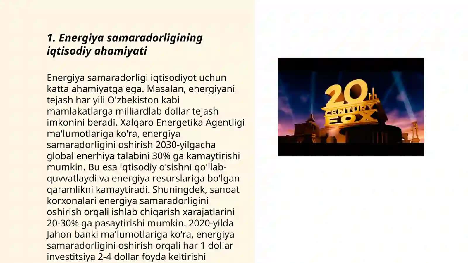 Mamlakat Iqtisodiyotining energiya samaradorligini oshirish tamoyillari 3