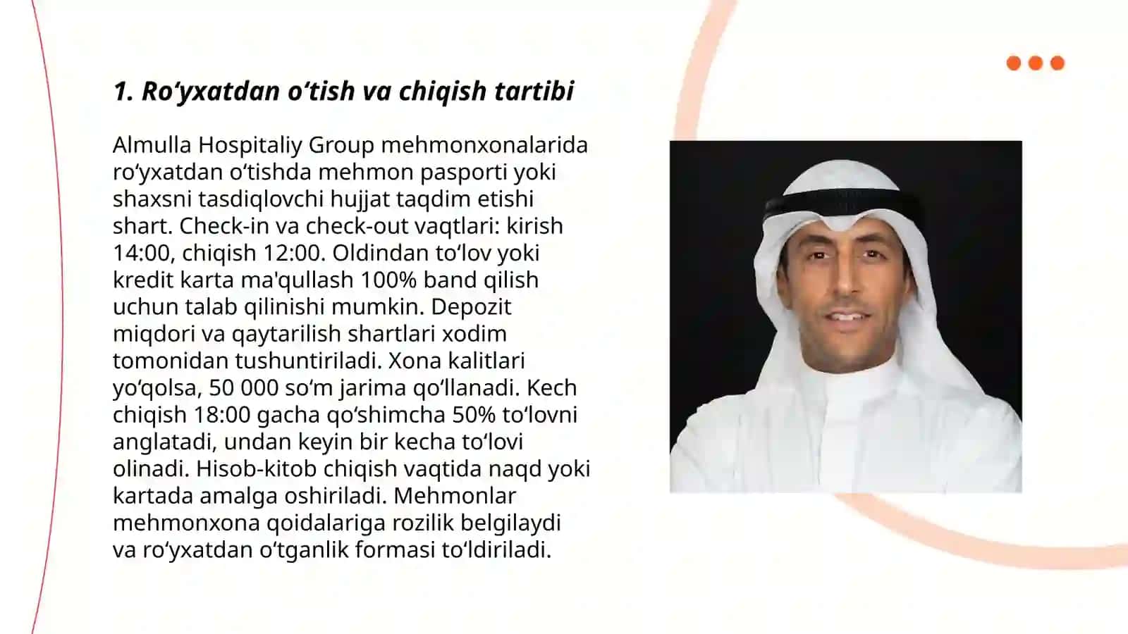 Mehmonxonalardagi tartiblar 3