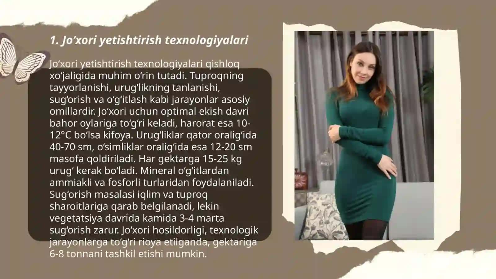 Jo‘xori yetishtirish texnologiyalari 3