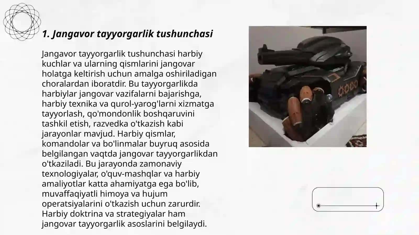 Jangavor tayyorgarlik mashgʻulotlarini tashkillashtirish va oʻtkazish tartibi 3